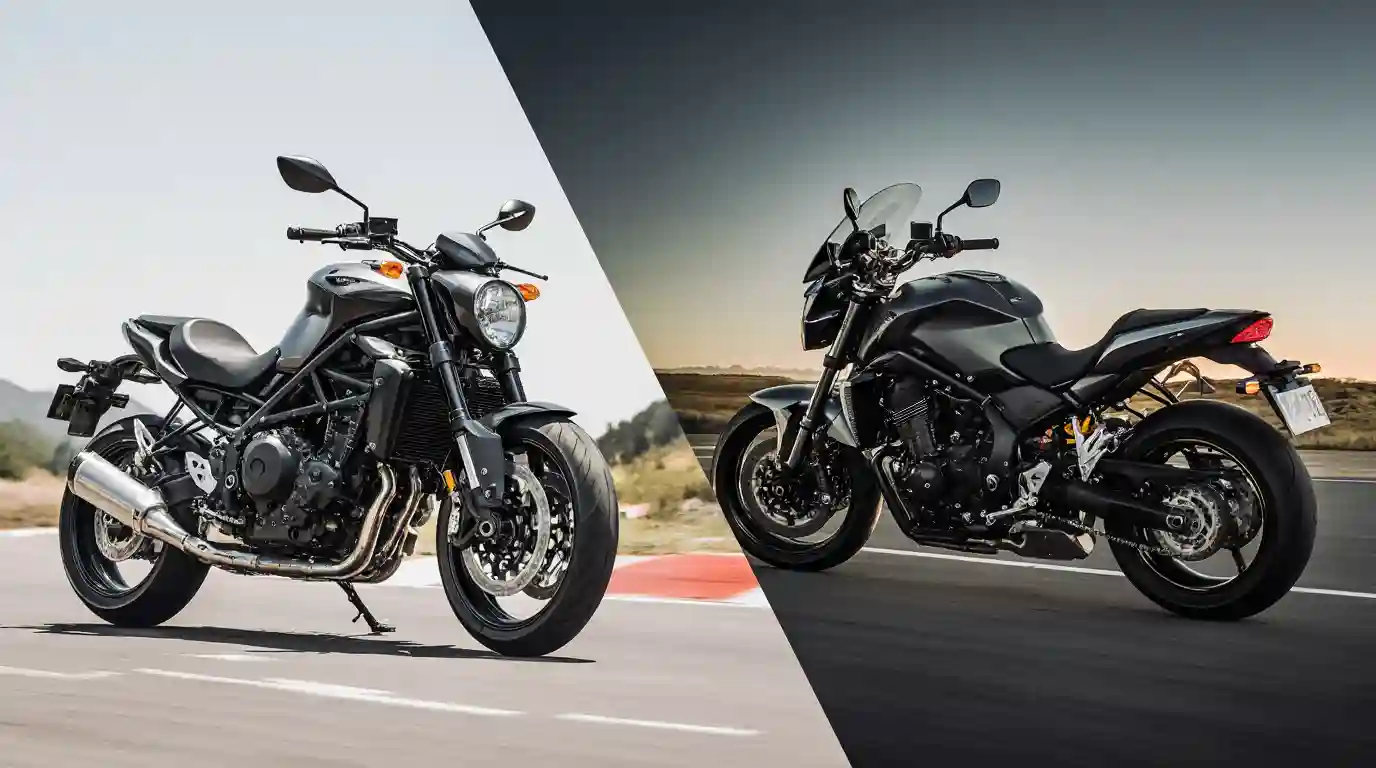 moto bridée ou full stock